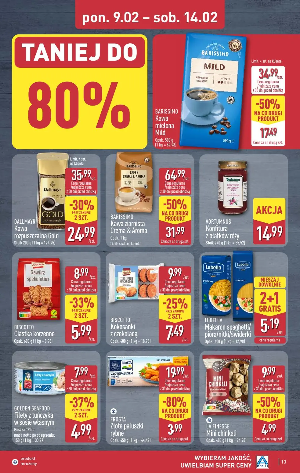 gazetka promocyjna ALDI Wybieram ALDI, bo jest tanio - Strona 13
