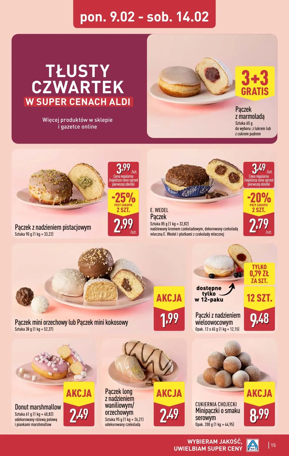 gazetka promocyjna ALDI Wybieram ALDI, bo jest tanio - Strona 15