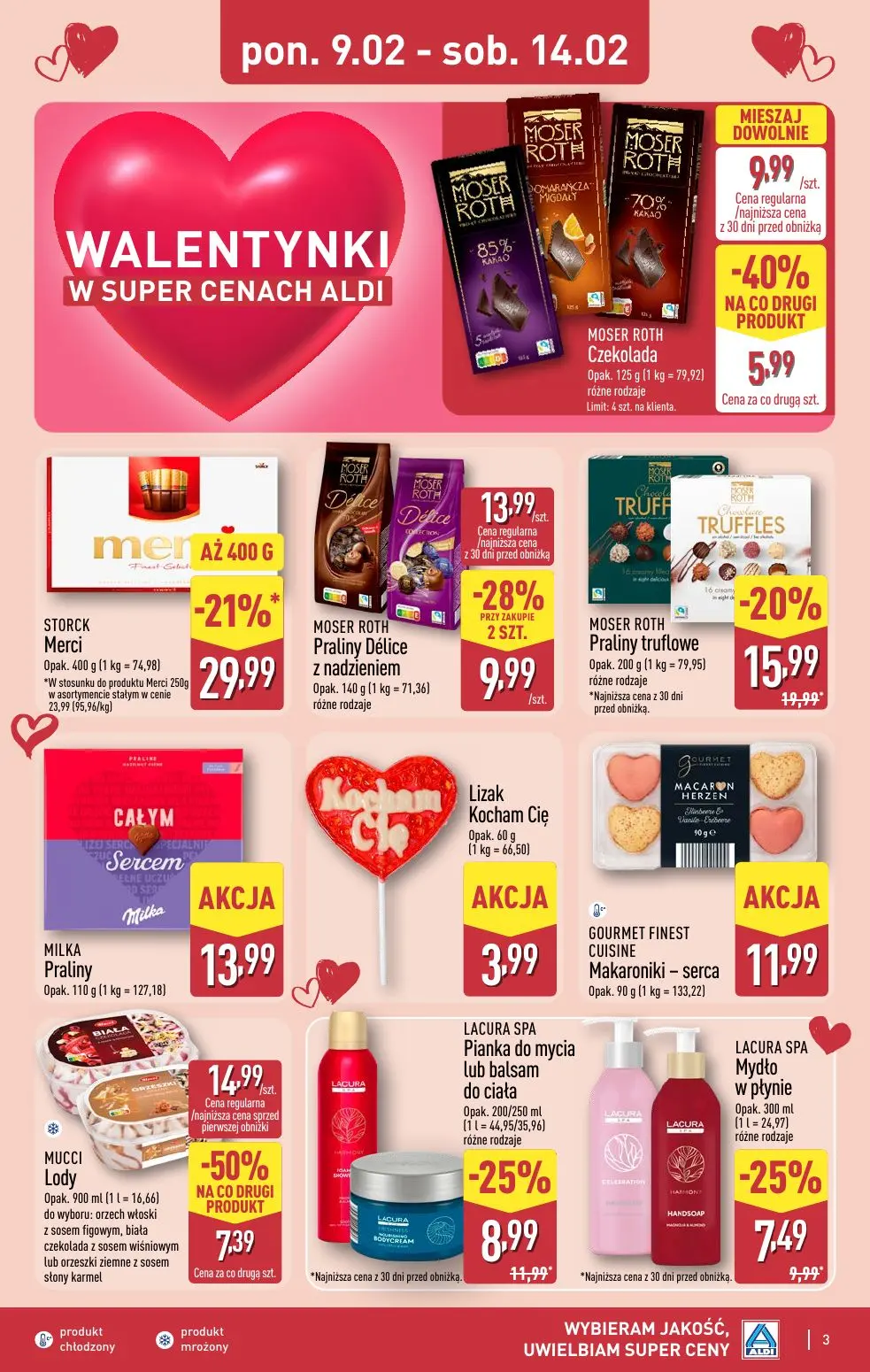 gazetka promocyjna ALDI Walentynki w super cenach Aldi - Strona 3