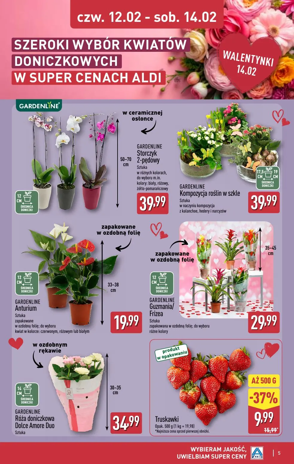 gazetka promocyjna ALDI Walentynki w super cenach Aldi - Strona 5