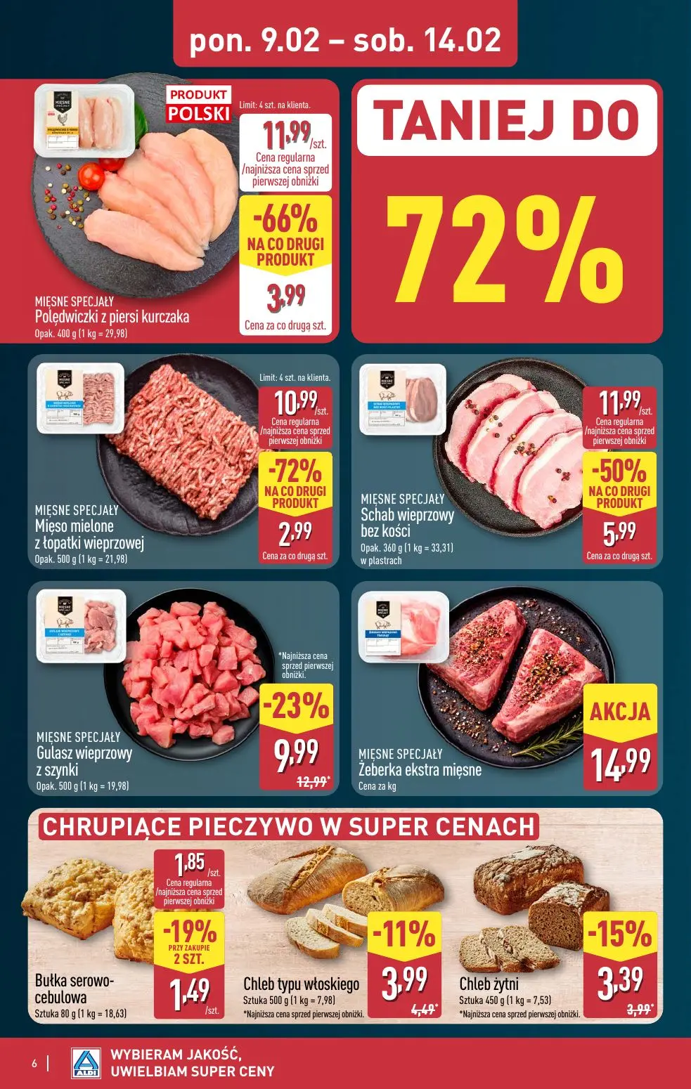 gazetka promocyjna ALDI Wybieram ALDI, bo jest tanio - Strona 6