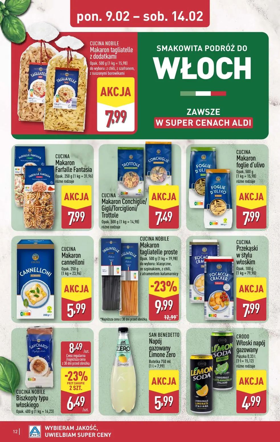 gazetka promocyjna ALDI Wybieram ALDI, bo jest tanio - Strona 12