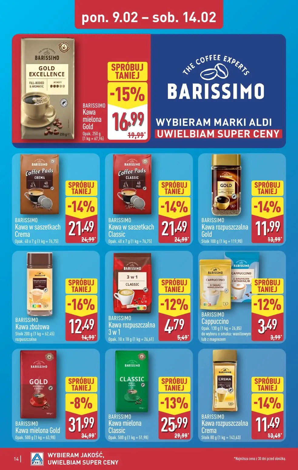 gazetka promocyjna ALDI Wybieram ALDI, bo jest tanio - Strona 14