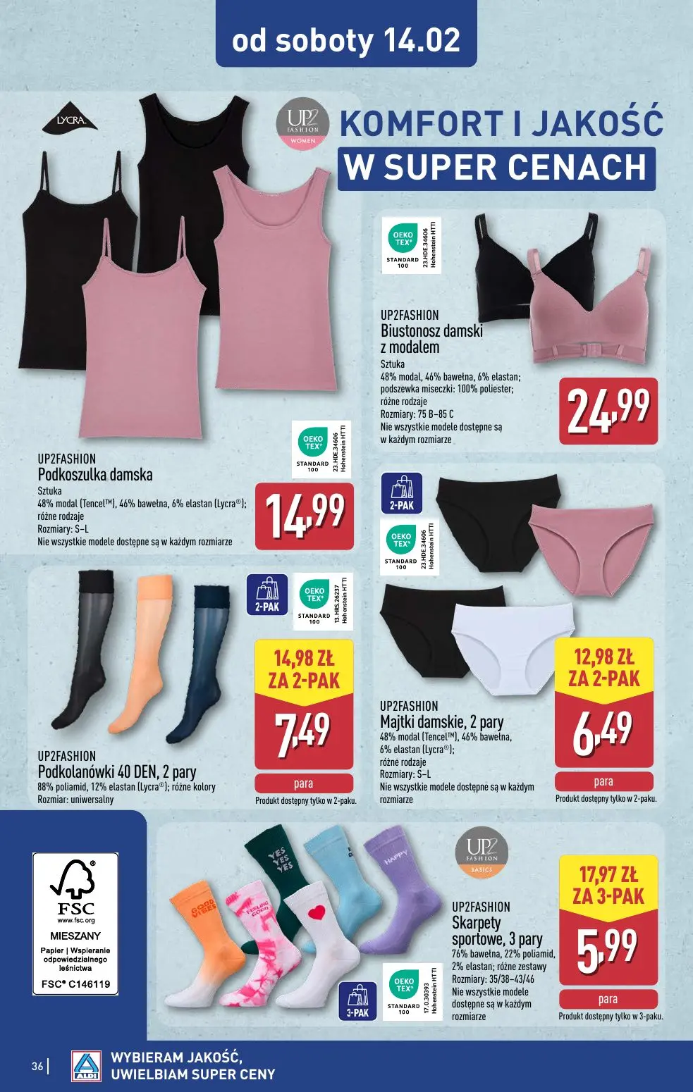 gazetka promocyjna ALDI Wybieram ALDI, bo jest tanio - Strona 36