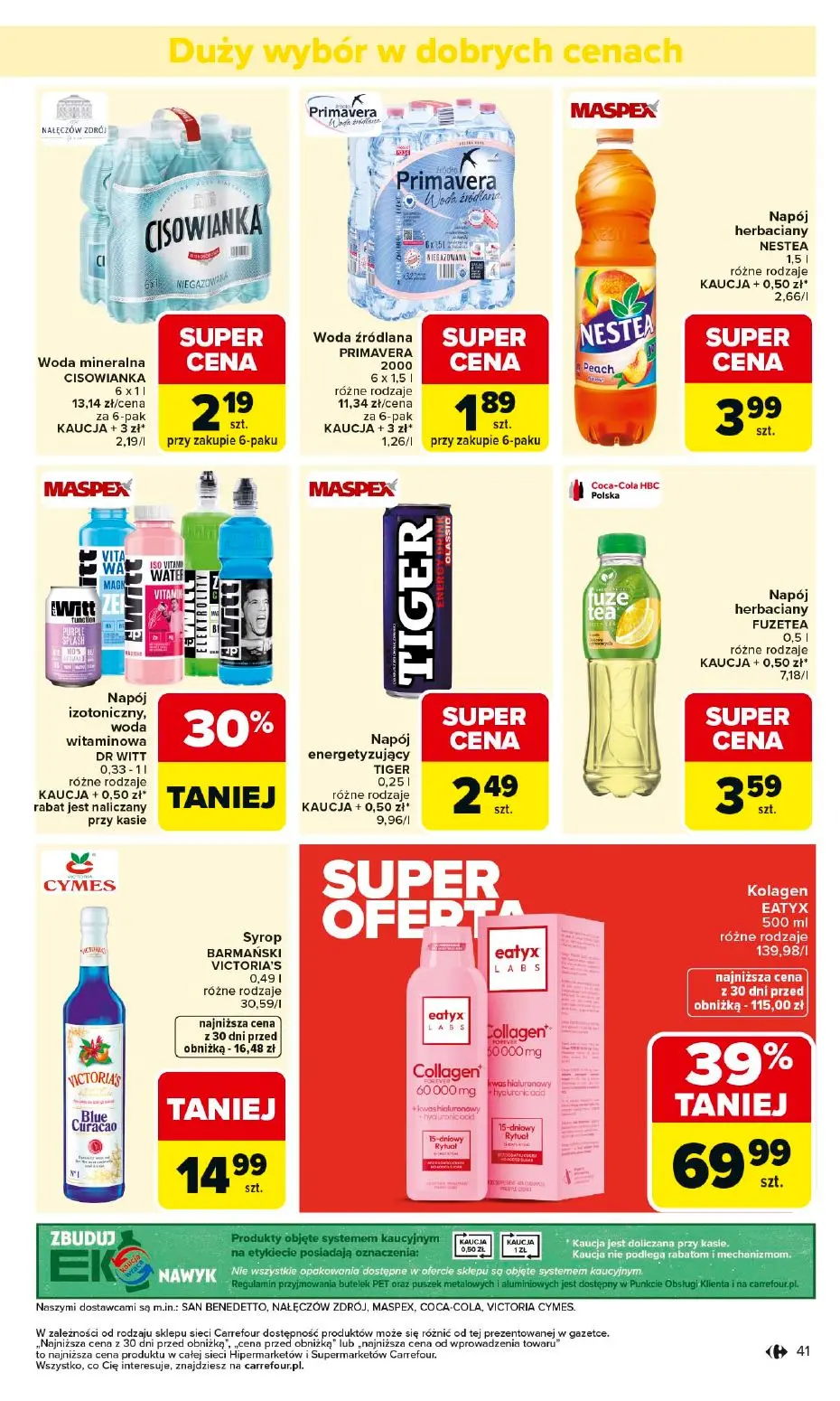 gazetka promocyjna Carrefour Market Od poniedziałku - Strona 43