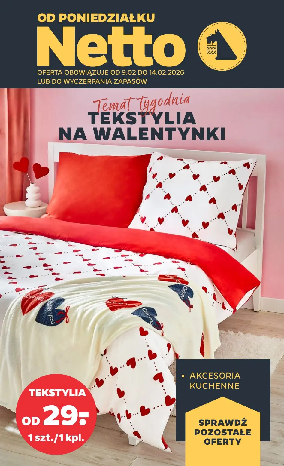 gazetka promocyjna NETTO Temat tygodnia: WALENTYNKI - Strona 1