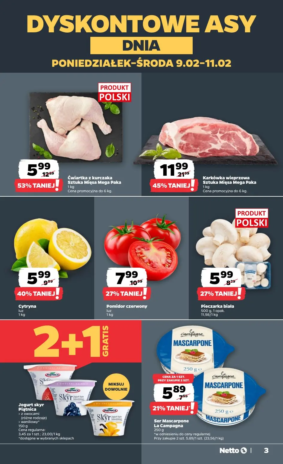 gazetka promocyjna NETTO Świeżo i tanio - Strona 3
