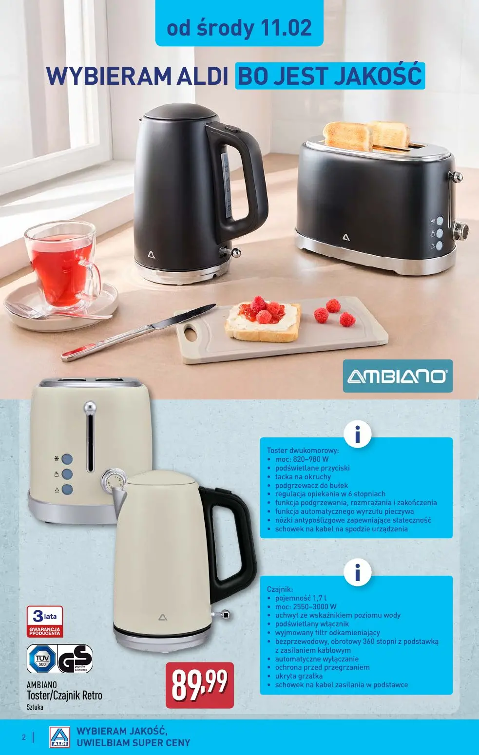 gazetka promocyjna ALDI Oferta od 11.02 - Strona 2