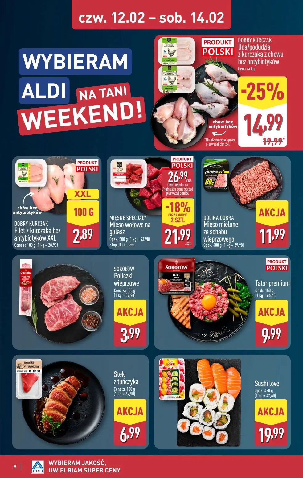 gazetka promocyjna ALDI Tani weekend - Strona 8