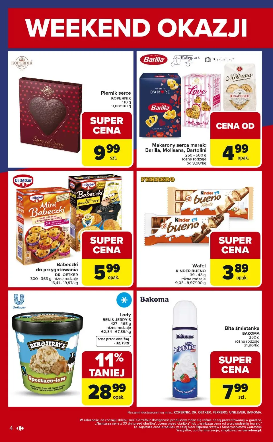 gazetka promocyjna Carrefour Market Weekend okazji! - Strona 4