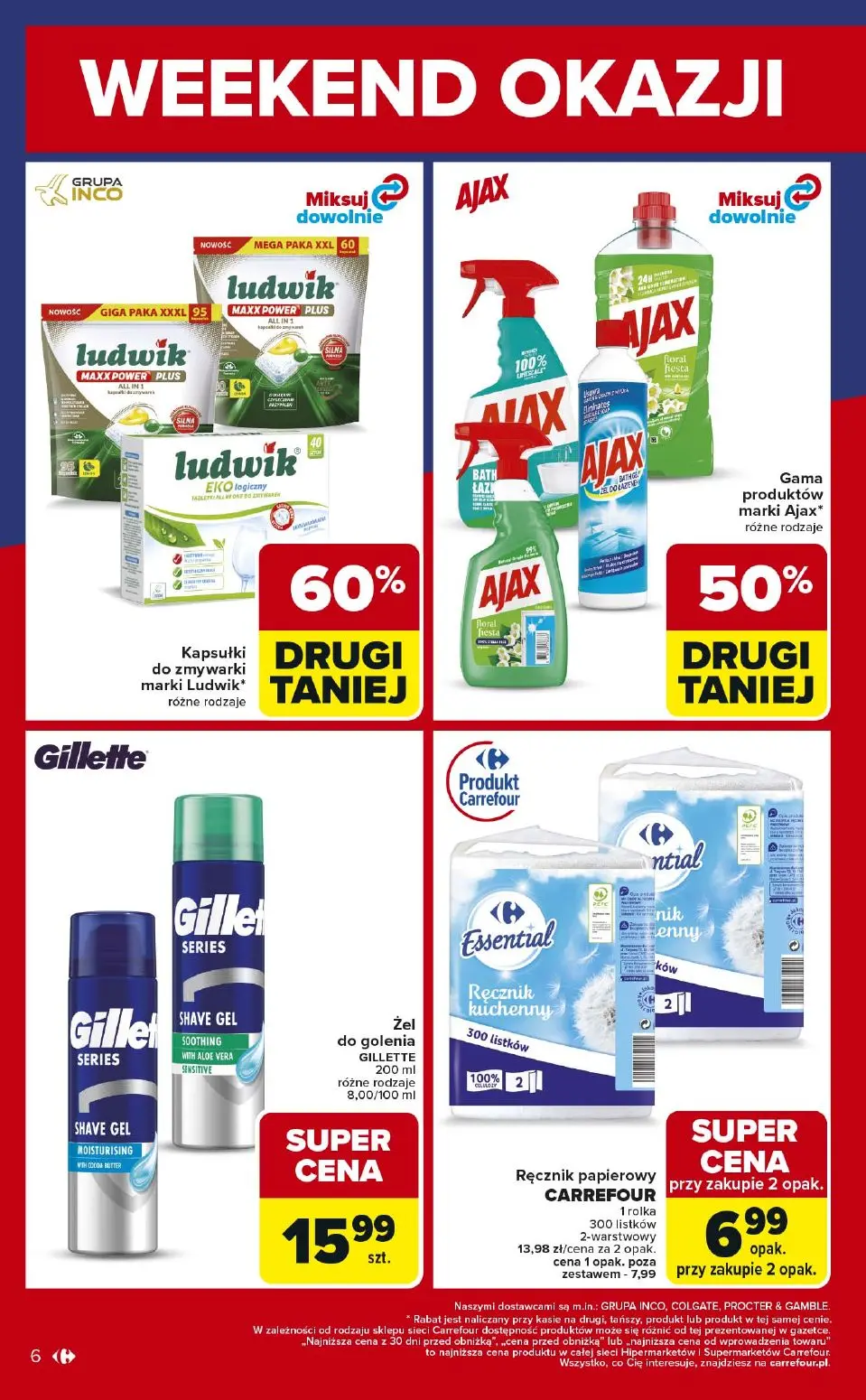 gazetka promocyjna Carrefour Market Weekend okazji! - Strona 6