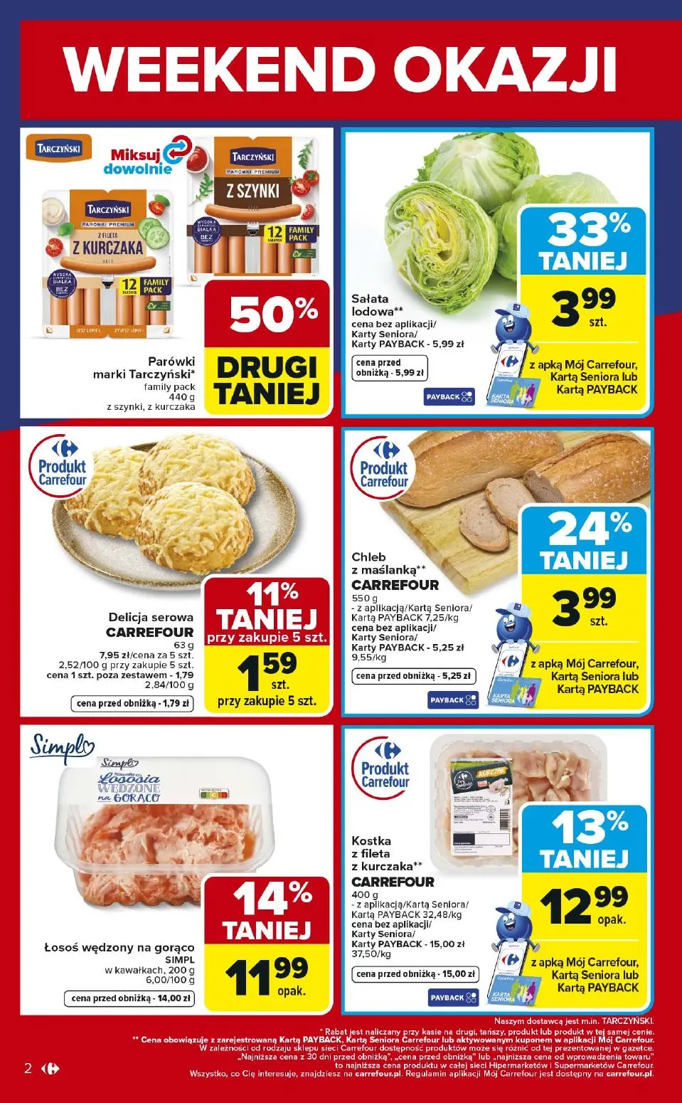 gazetka promocyjna Carrefour Weekend okazji! - Strona 2