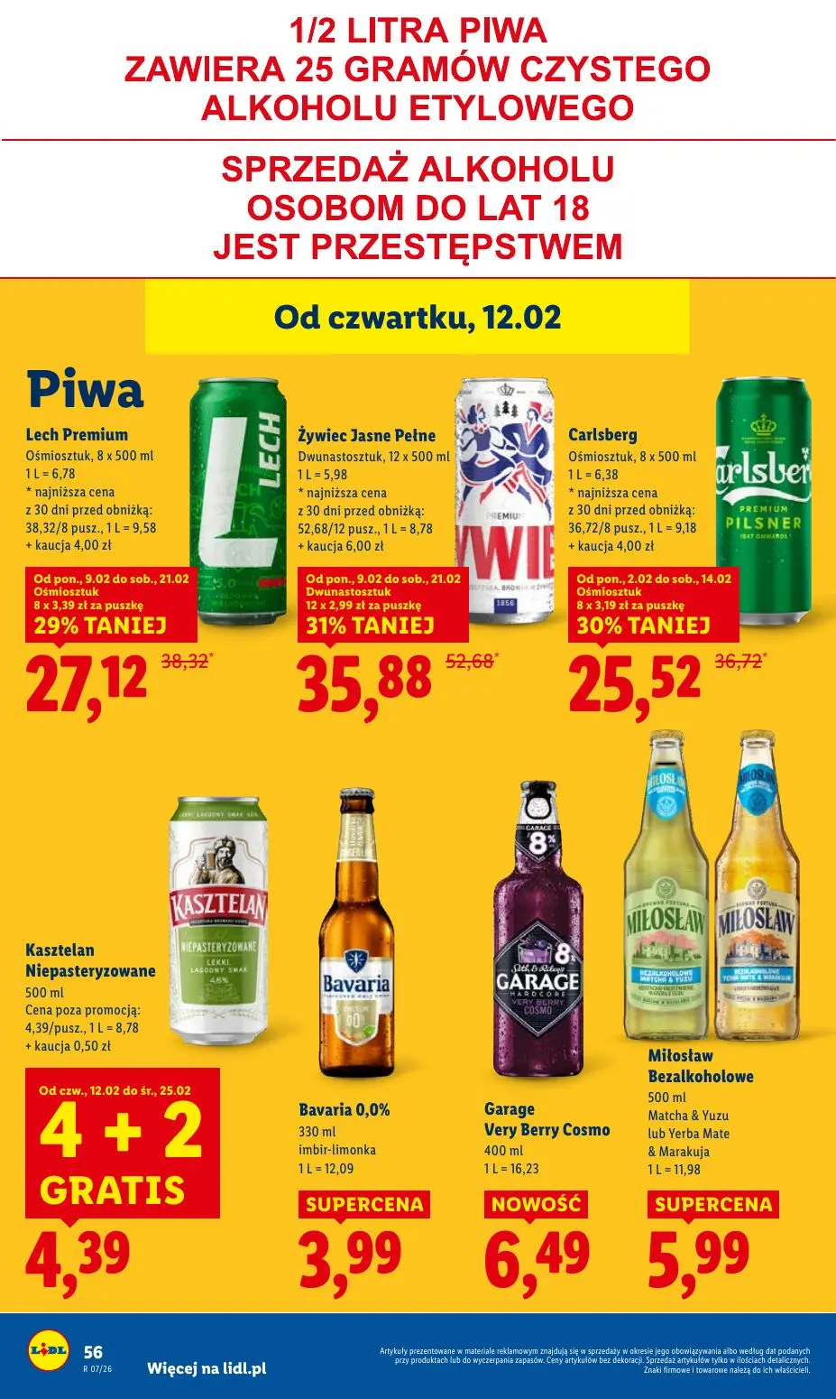 gazetka promocyjna LIDL Od czwartku - Strona 56