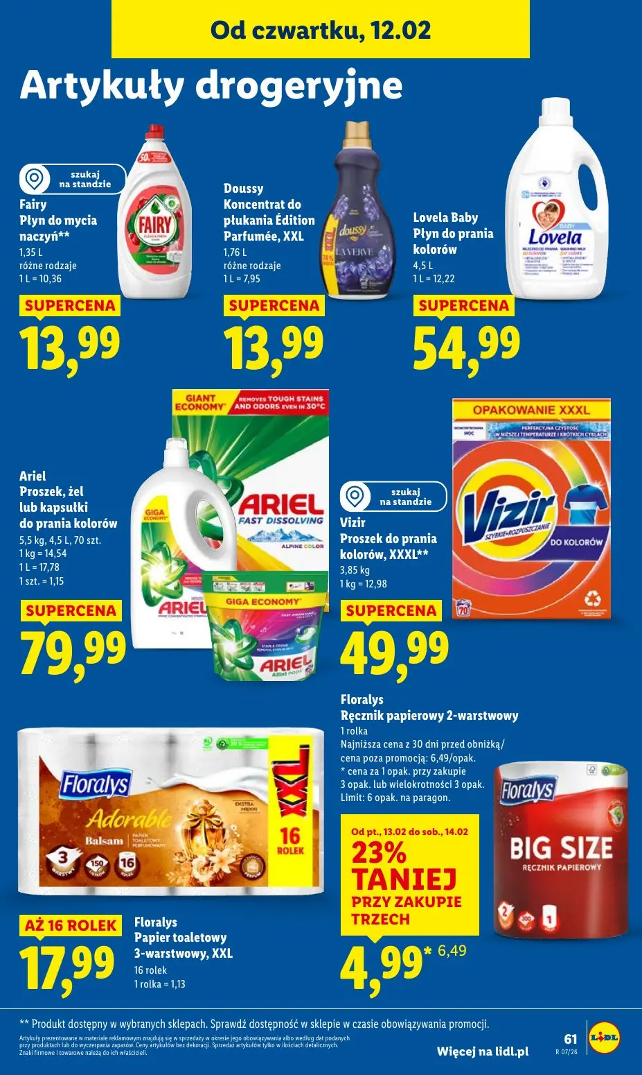 gazetka promocyjna LIDL Od czwartku - Strona 61