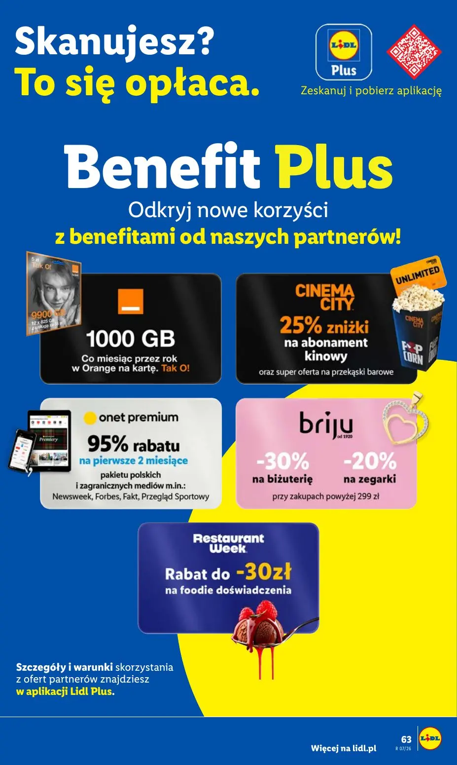gazetka promocyjna LIDL Od czwartku - Strona 63