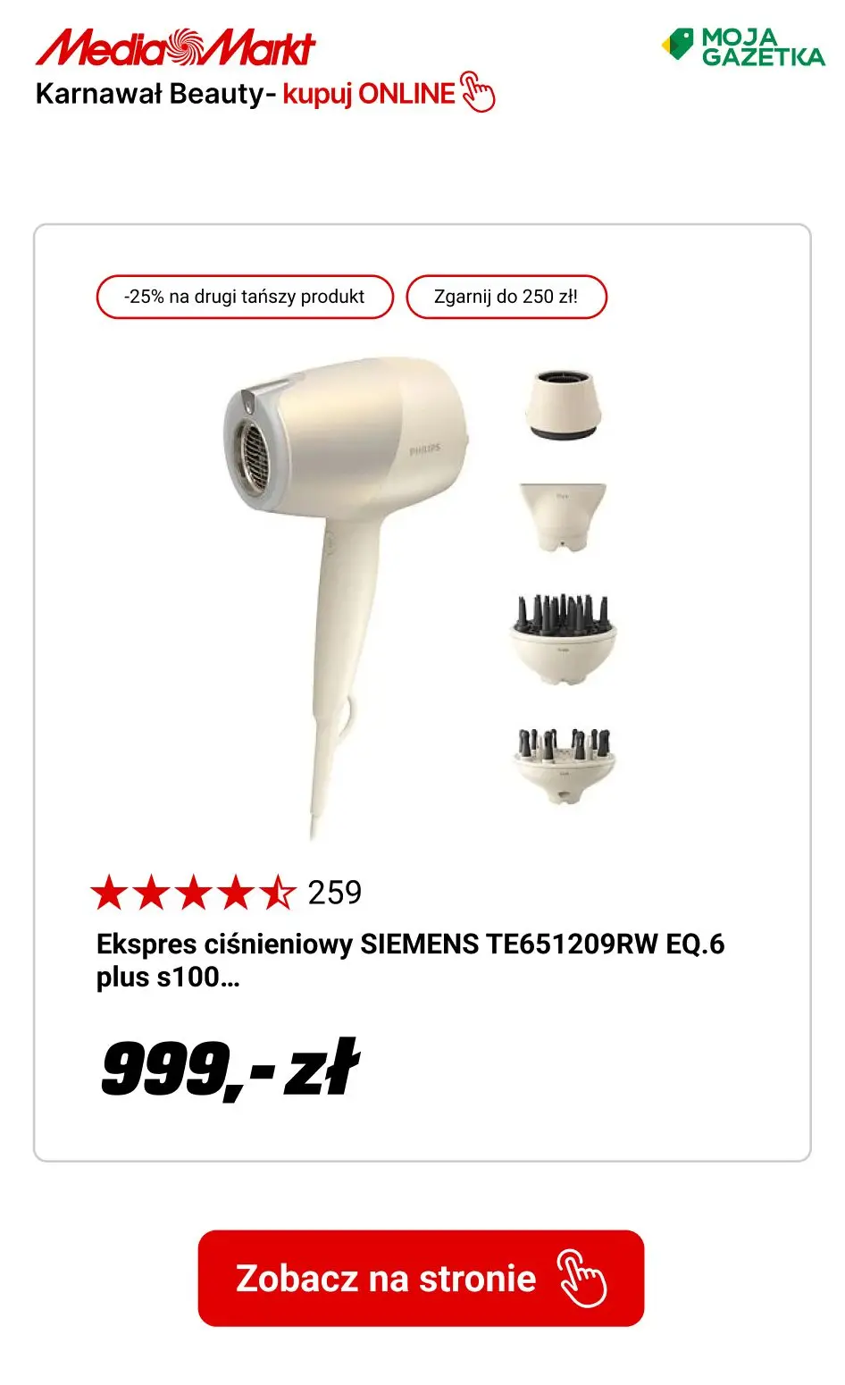 gazetka promocyjna Media Markt Karnawał beauty! - Strona 3