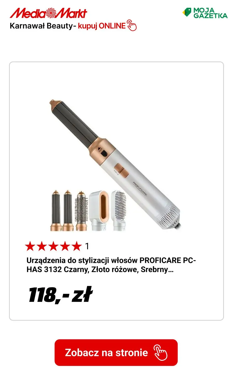 gazetka promocyjna Media Markt Karnawał beauty! - Strona 8