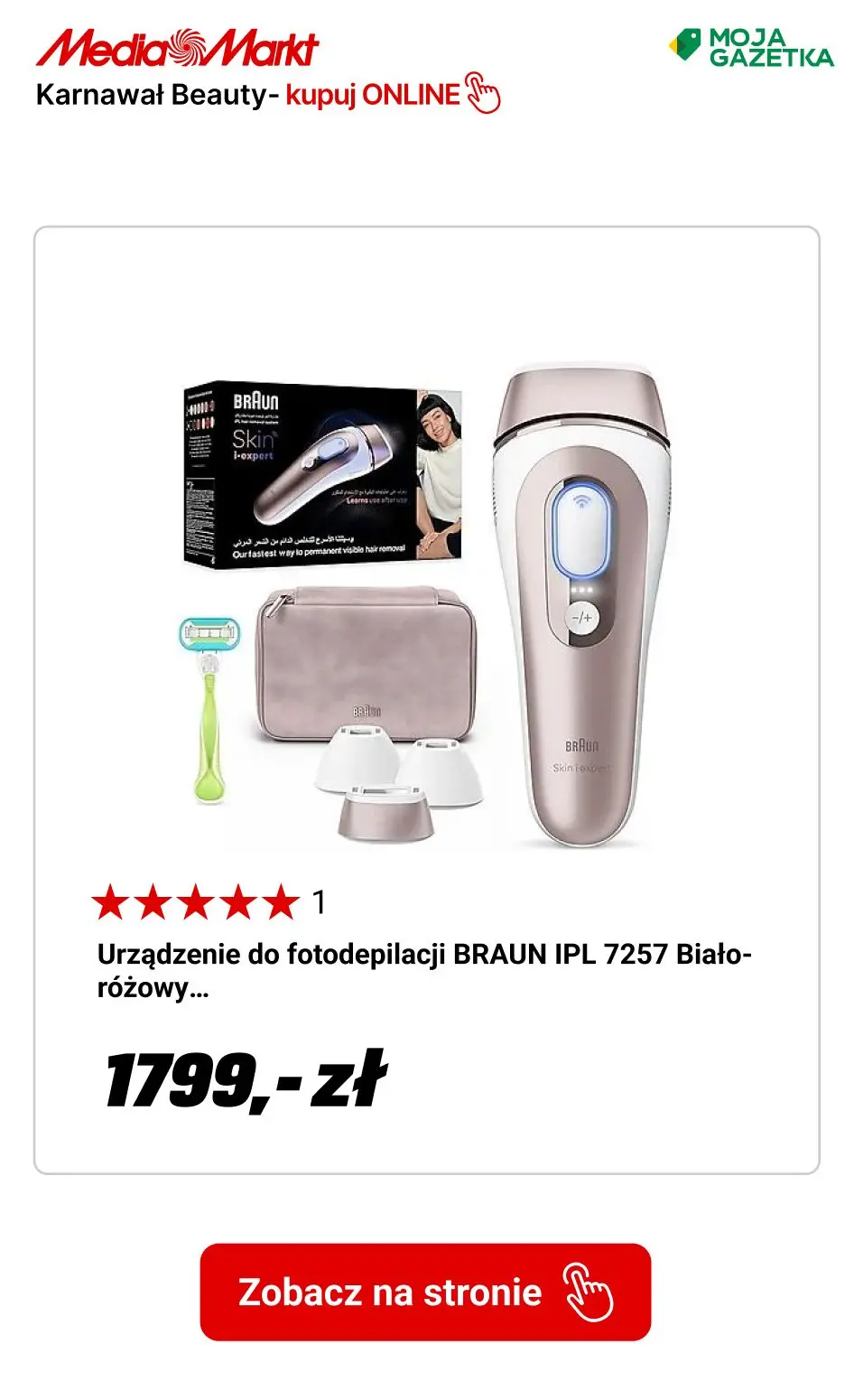gazetka promocyjna Media Markt Karnawał beauty! - Strona 10