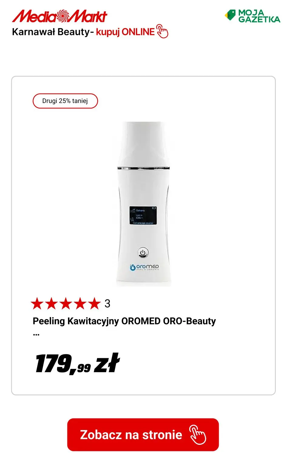 gazetka promocyjna Media Markt Karnawał beauty! - Strona 12