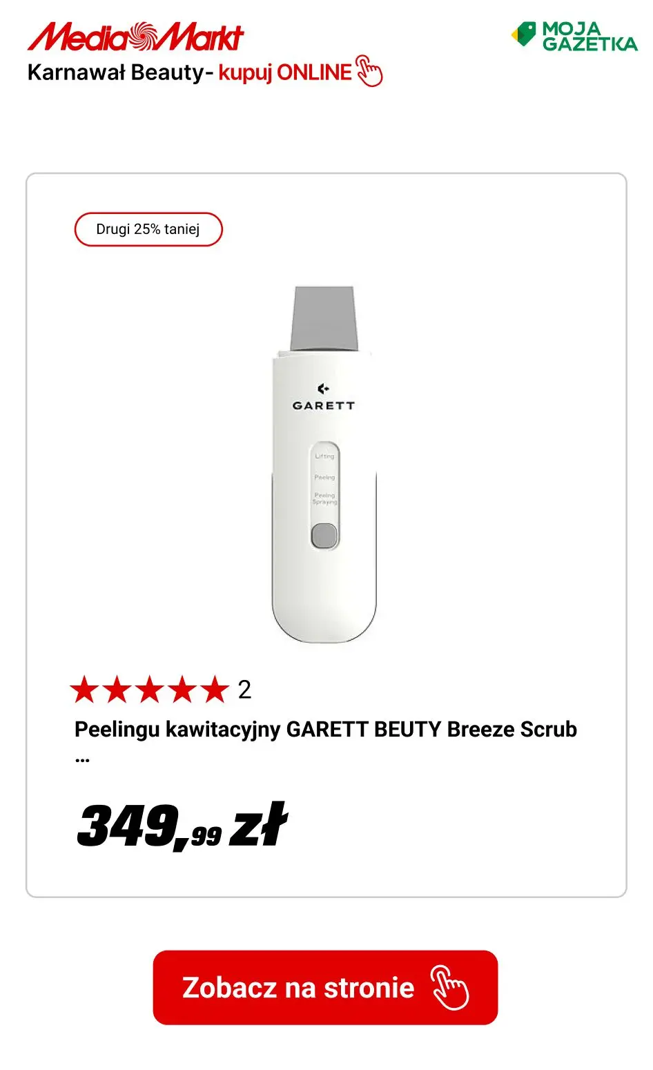 gazetka promocyjna Media Markt Karnawał beauty! - Strona 14
