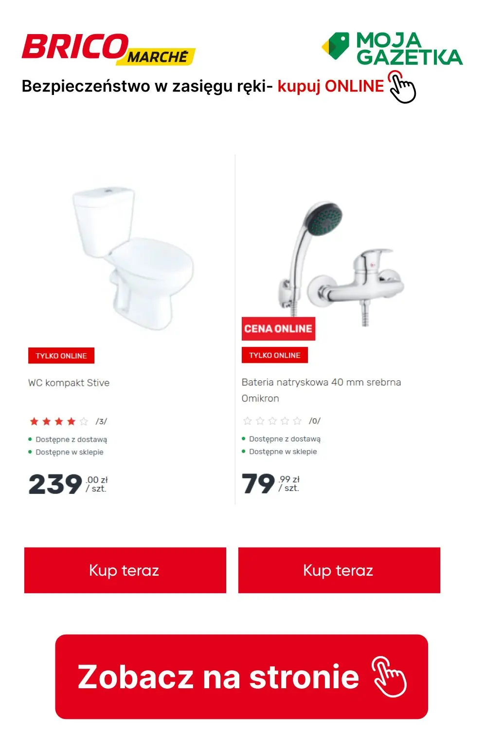 gazetka promocyjna BRICOMARCHE Bezpieczeństwo w zasięgu ręki! - Strona 3