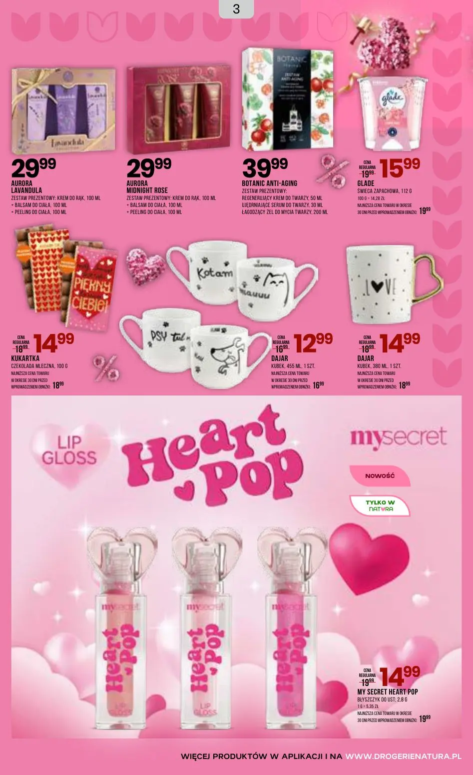 gazetka promocyjna Natura Walentynki - Strona 3