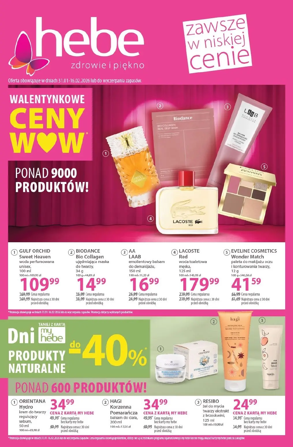 gazetka promocyjna hebe Zawsze w niskiej cenie - Strona 1