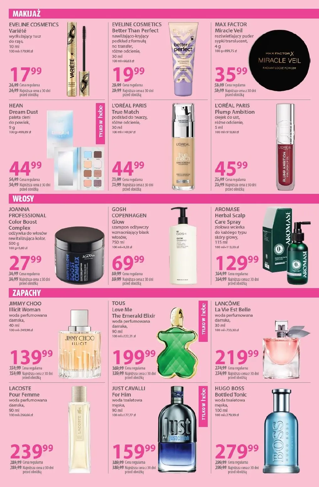 gazetka promocyjna hebe Zawsze w niskiej cenie - Strona 3