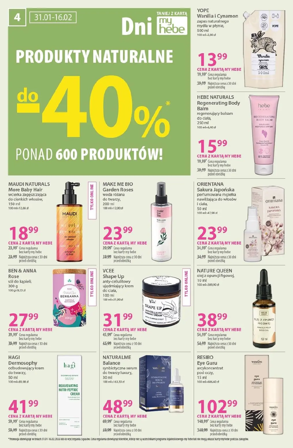 gazetka promocyjna hebe Zawsze w niskiej cenie - Strona 4