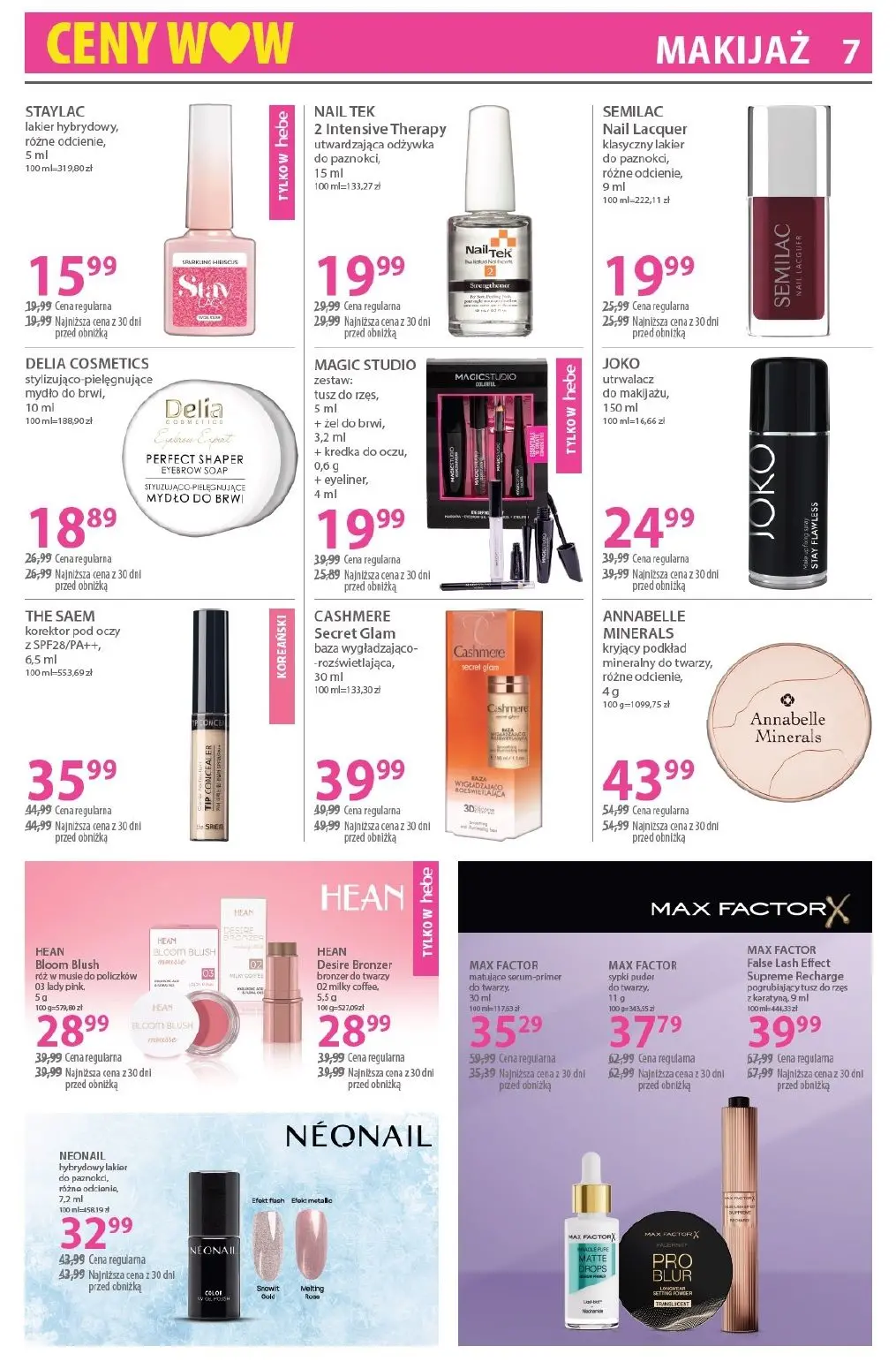 gazetka promocyjna hebe Zawsze w niskiej cenie - Strona 7