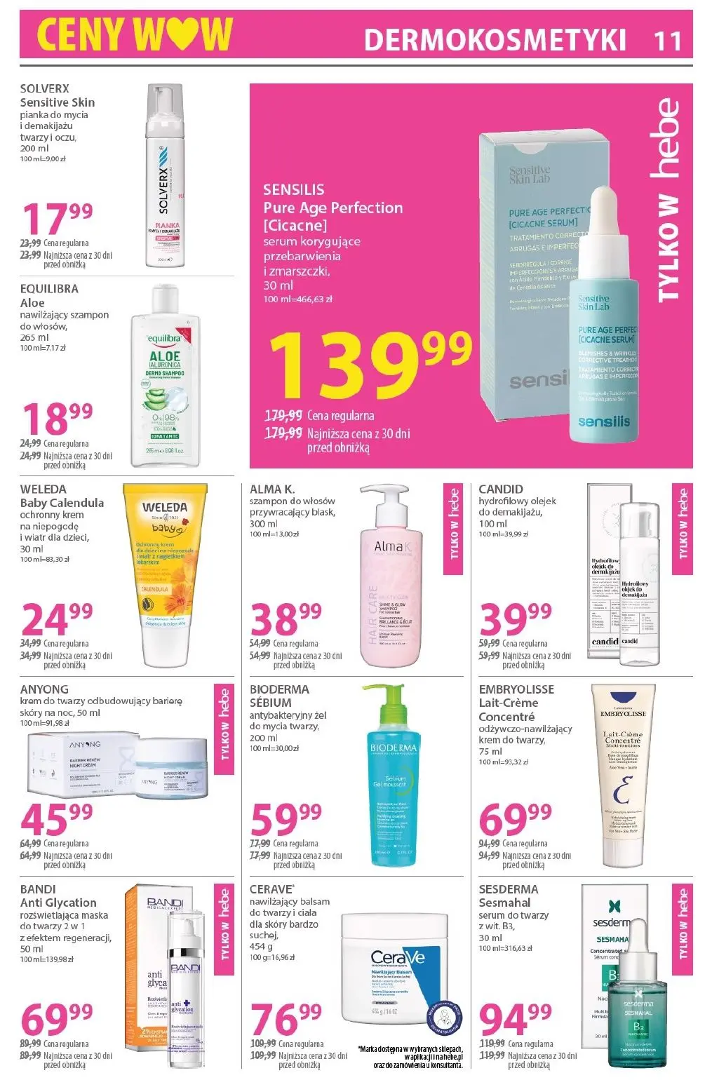 gazetka promocyjna hebe Zawsze w niskiej cenie - Strona 11