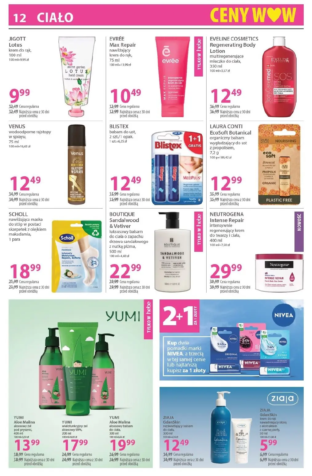 gazetka promocyjna hebe Zawsze w niskiej cenie - Strona 12