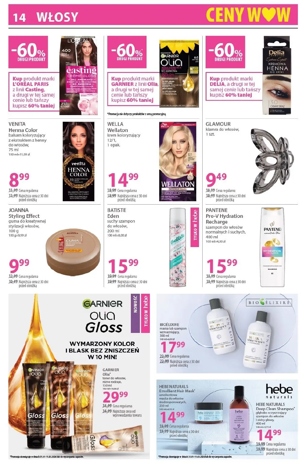 gazetka promocyjna hebe Zawsze w niskiej cenie - Strona 14