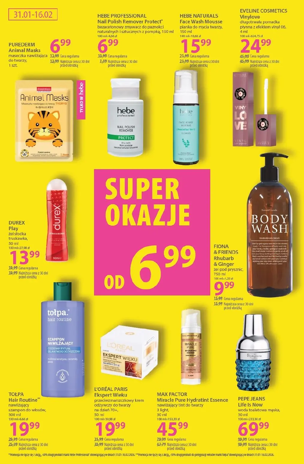 gazetka promocyjna hebe Zawsze w niskiej cenie - Strona 16