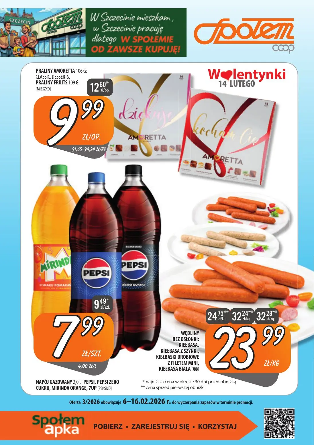 gazetka promocyjna Społem Szczecin - Strona 1