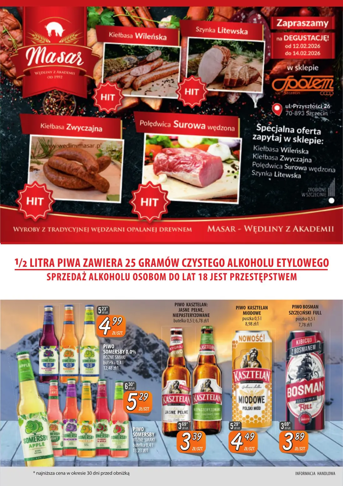 gazetka promocyjna Społem Szczecin - Strona 7