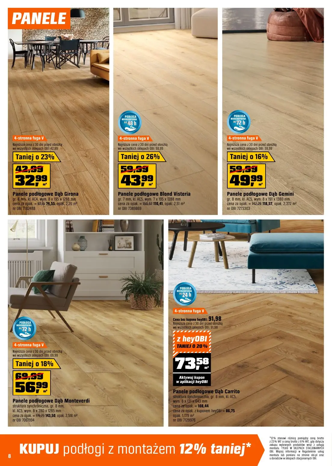 gazetka promocyjna OBI  - Strona 8