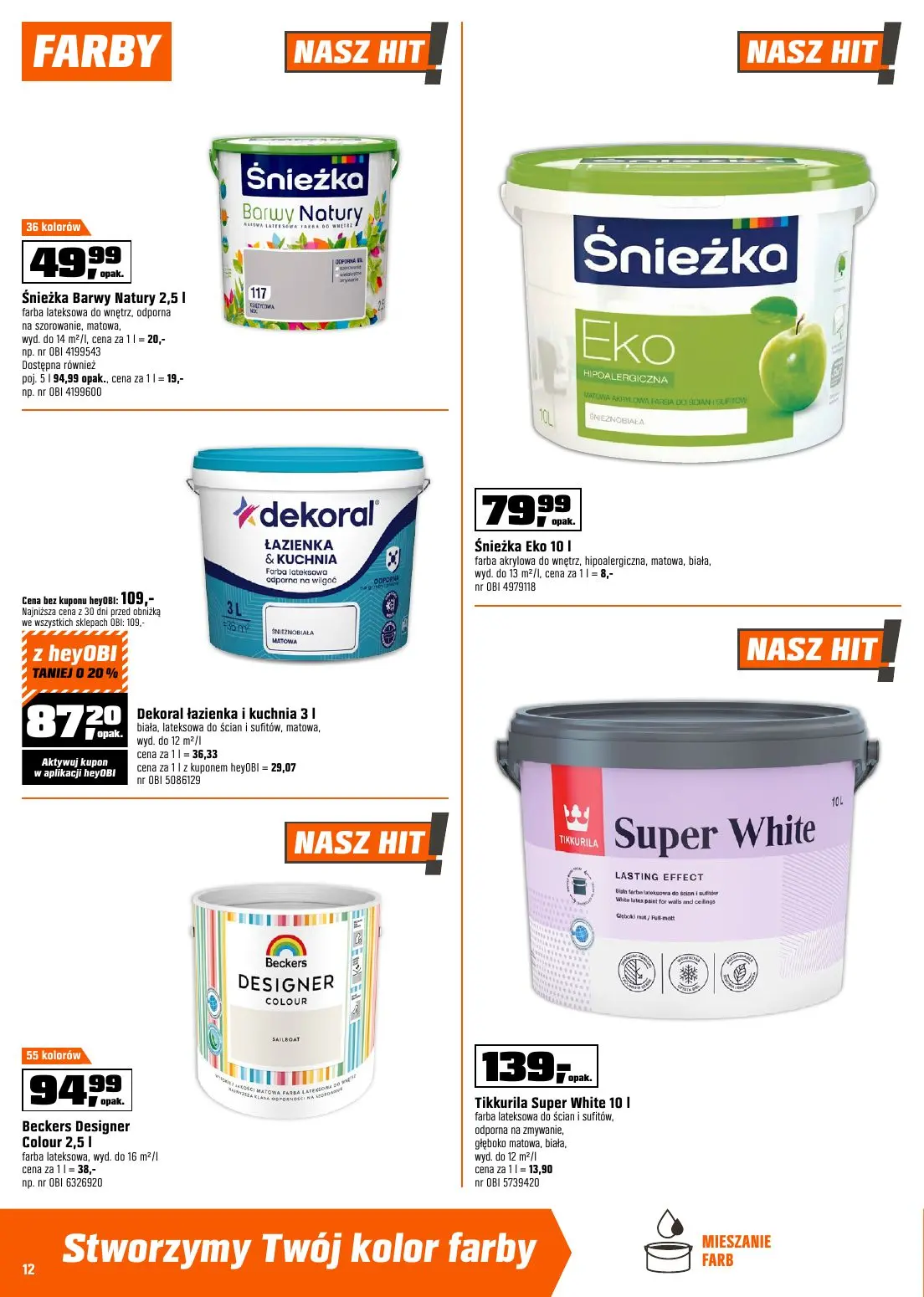 gazetka promocyjna OBI  - Strona 12