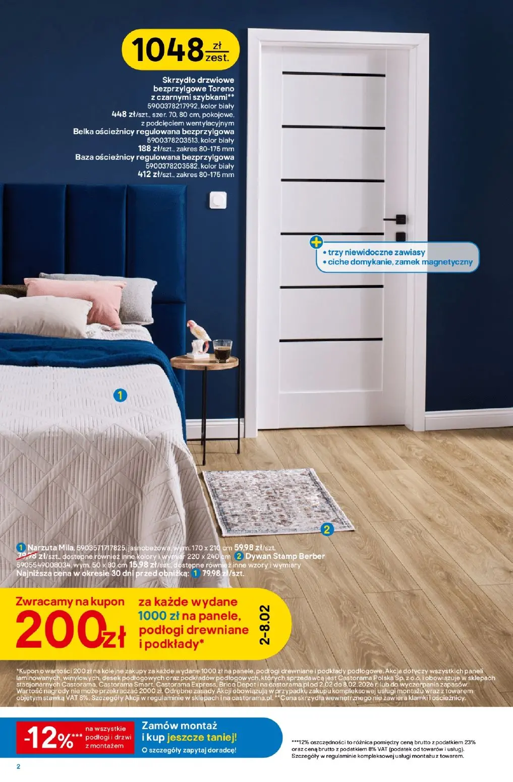 gazetka promocyjna castorama W teorii drzwi i podłogi - Strona 2