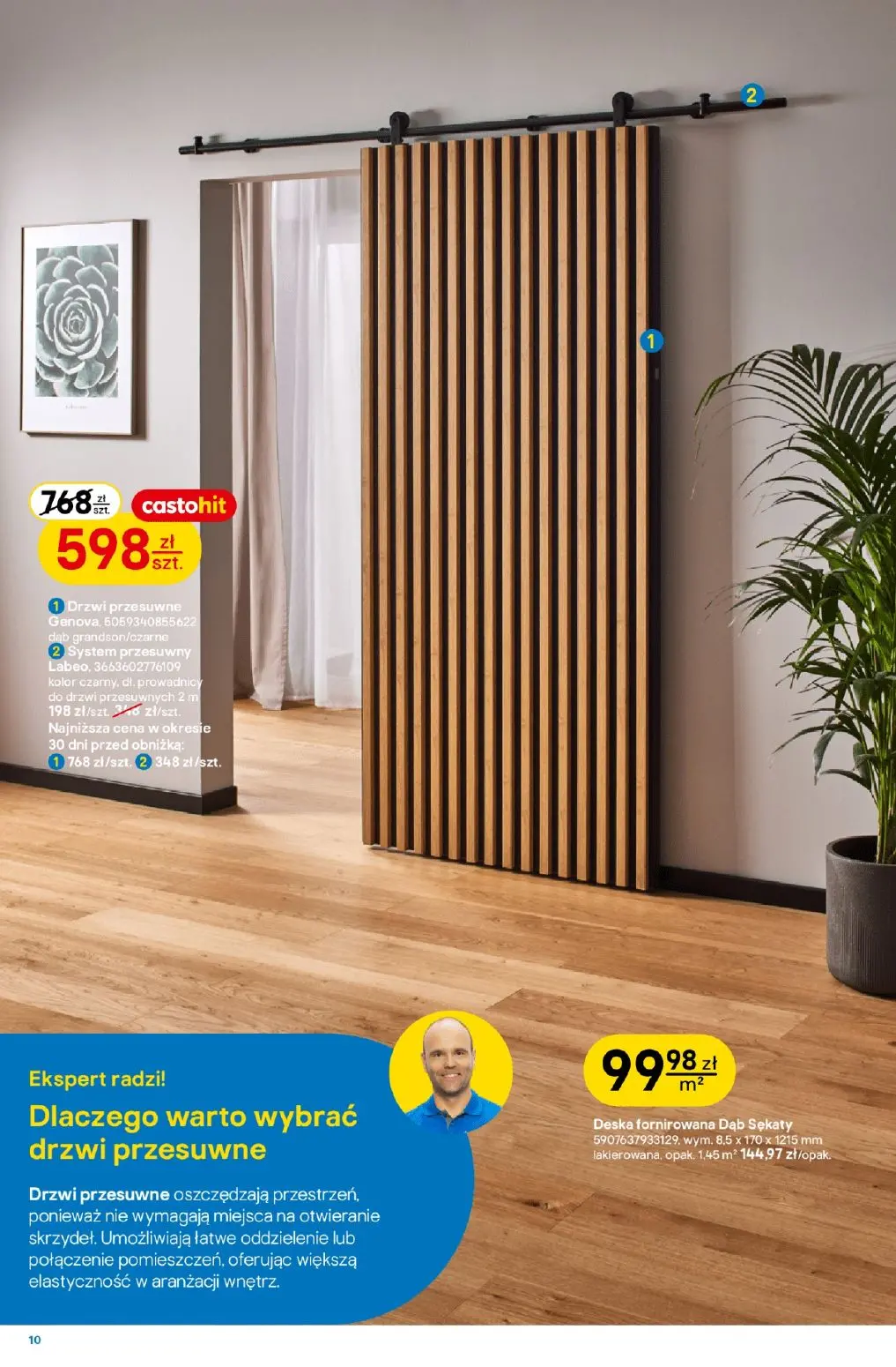 gazetka promocyjna castorama W teorii drzwi i podłogi - Strona 10