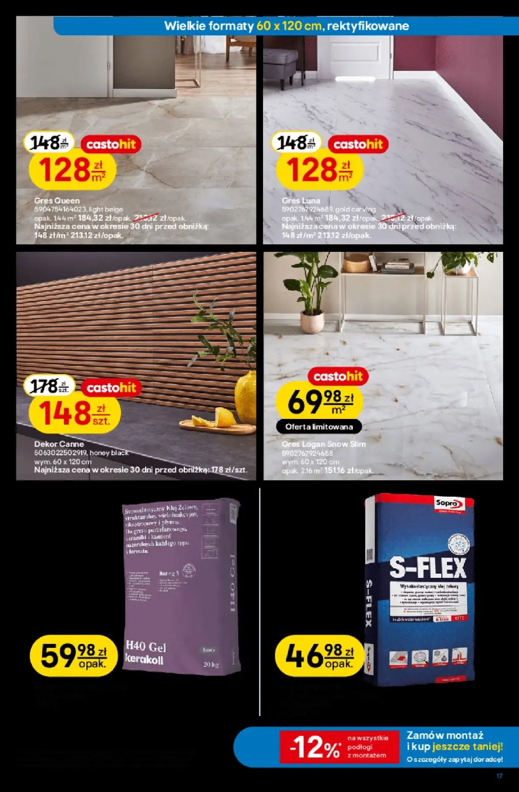 gazetka promocyjna castorama W teorii drzwi i podłogi - Strona 17