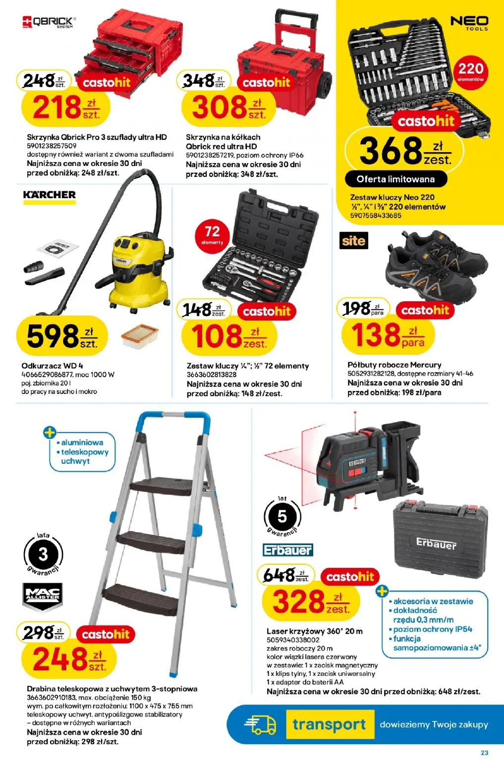 gazetka promocyjna castorama W teorii drzwi i podłogi - Strona 23