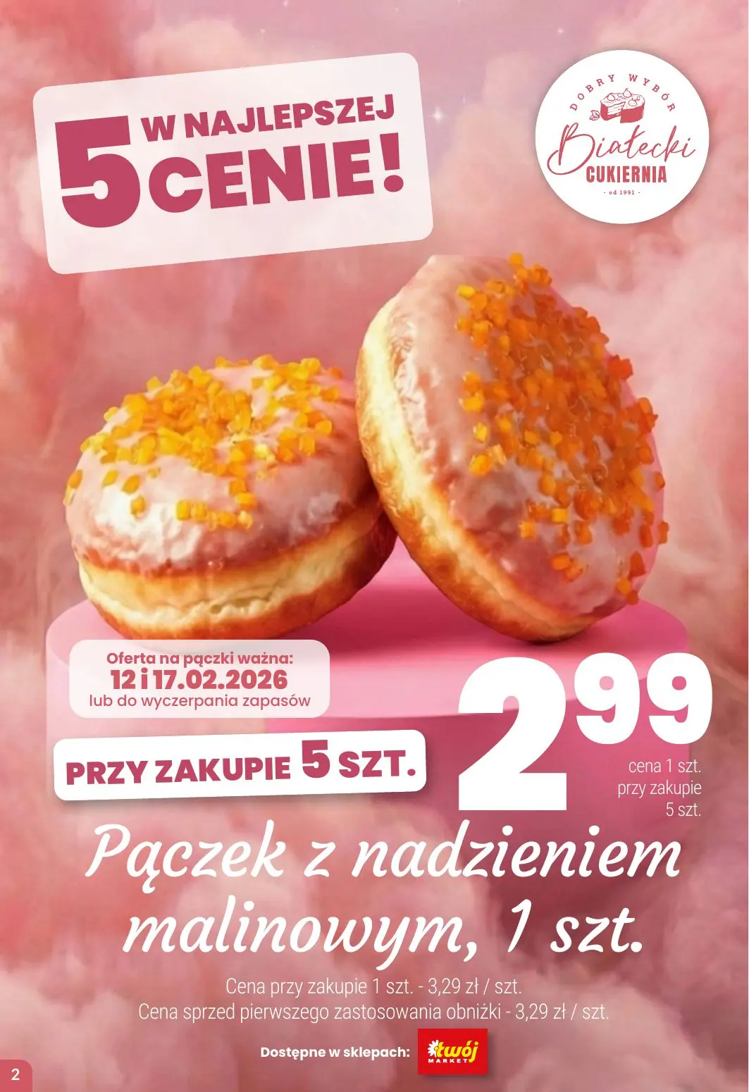 gazetka promocyjna Twój Market Tłusty czwartek - Strona 2
