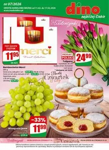 Gazetka promocyjna dino, ważna od 2026-02-11 do 2026-02-17.