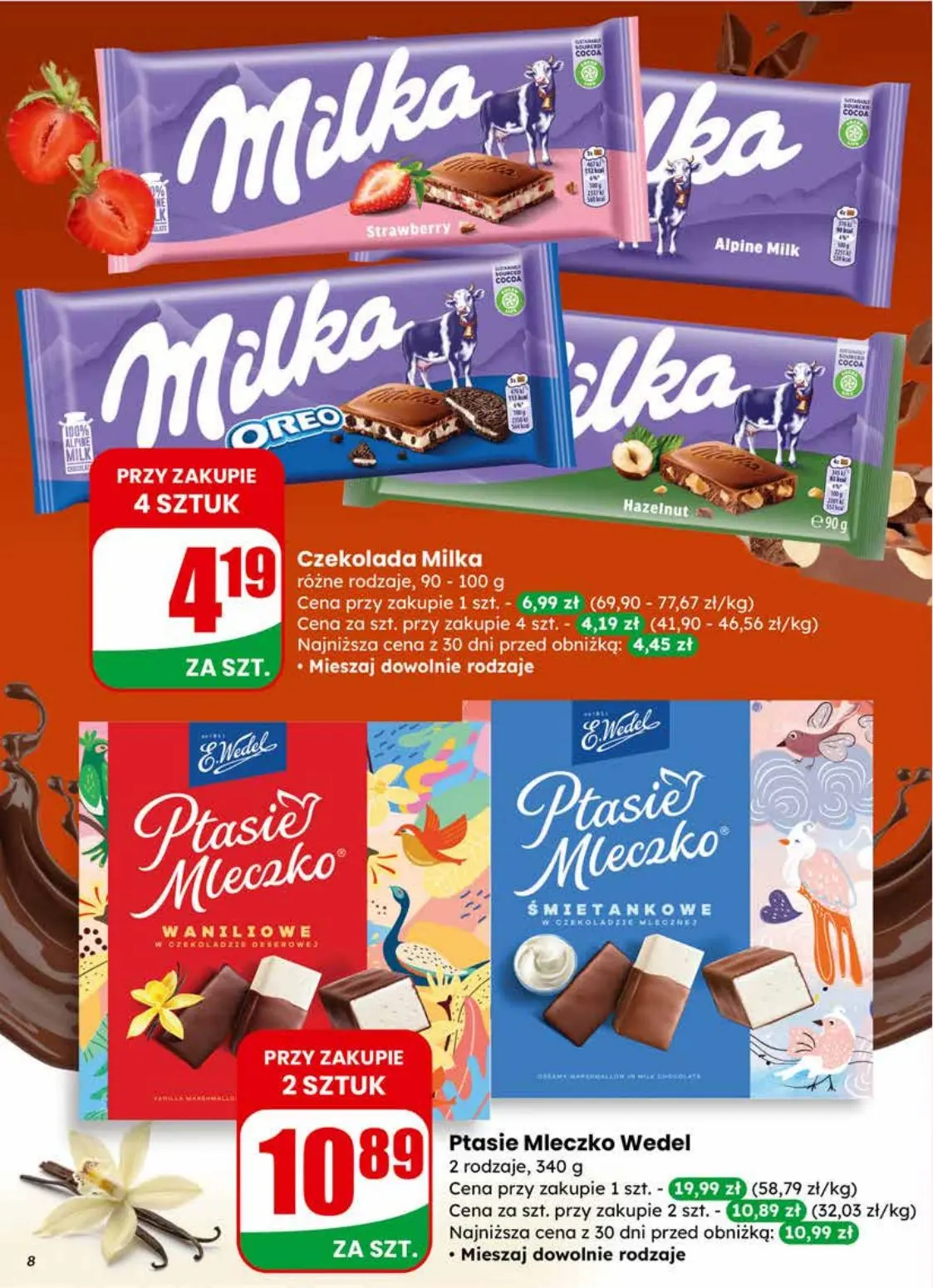 gazetka promocyjna dino Walentynki i Tłusty Czwartek - Strona 8