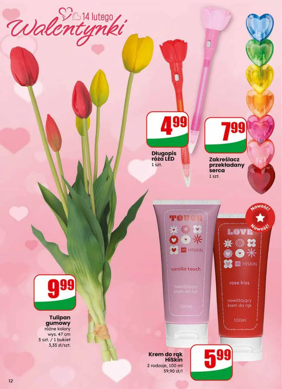 gazetka promocyjna dino Walentynki i Tłusty Czwartek - Strona 12