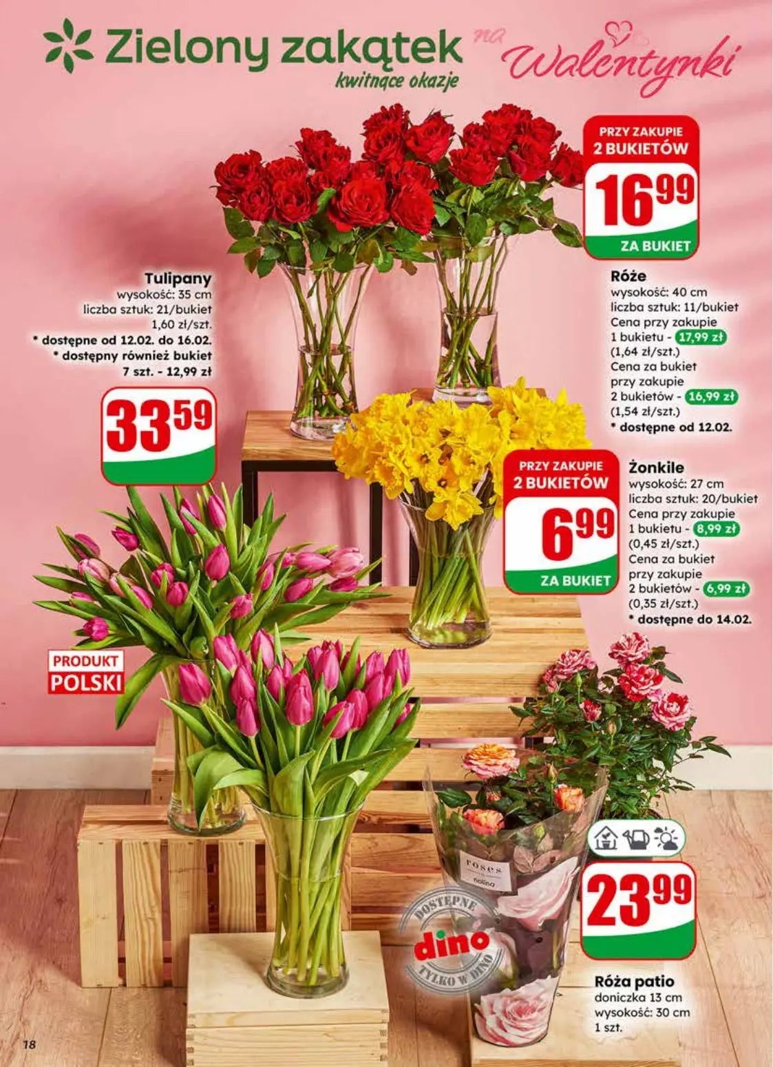 gazetka promocyjna dino Walentynki i Tłusty Czwartek - Strona 18