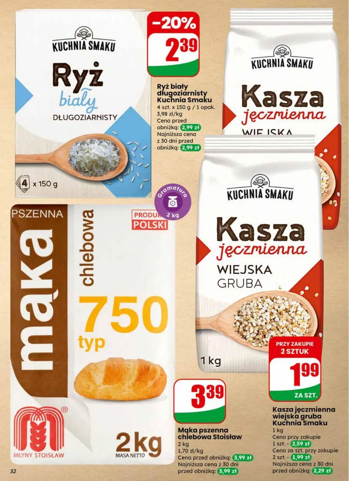 gazetka promocyjna dino Walentynki i Tłusty Czwartek - Strona 32