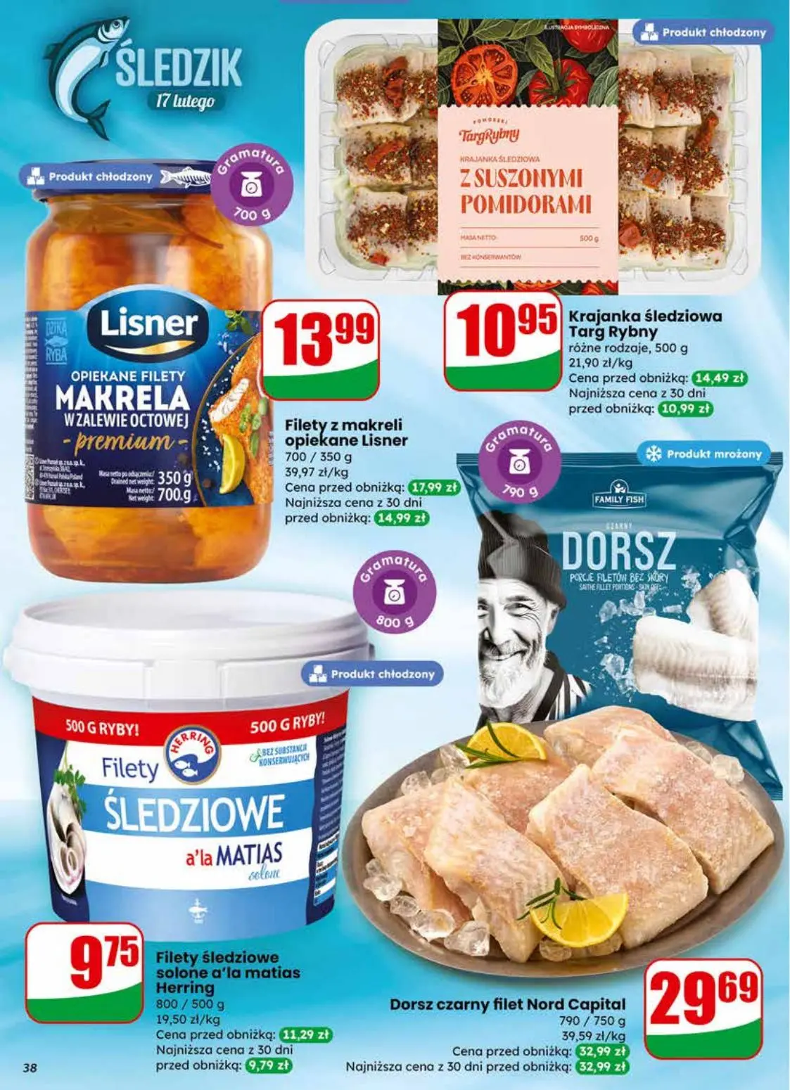 gazetka promocyjna dino Walentynki i Tłusty Czwartek - Strona 38