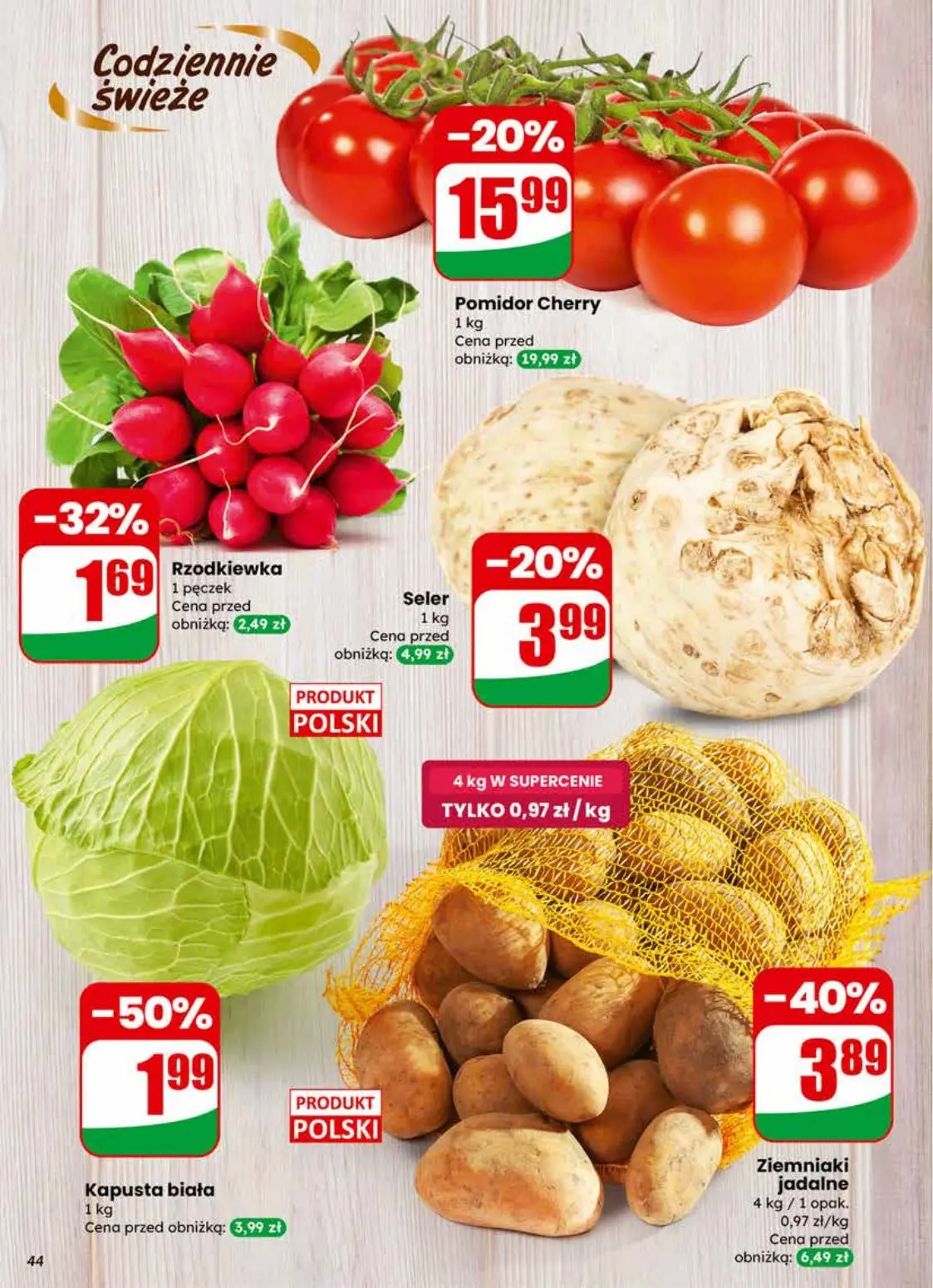 gazetka promocyjna dino Walentynki i Tłusty Czwartek - Strona 44